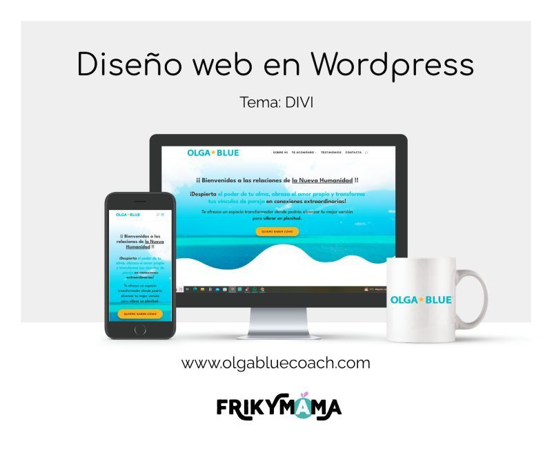 diseño web olga blue coach diseño web olga blue coach