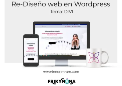 Diseño web one page innerimram