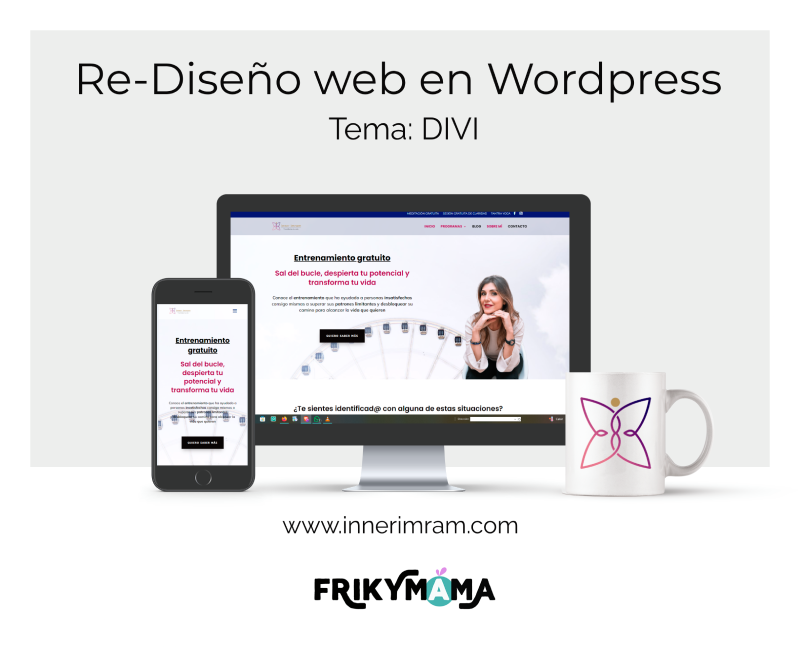 Diseño web one page innerimram