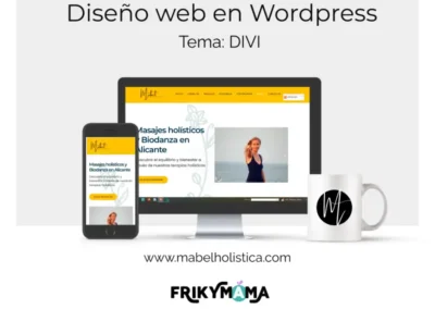 Diseño web wordpress mabel holistica