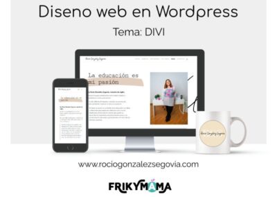 Diseño web rocío gonzález segovia